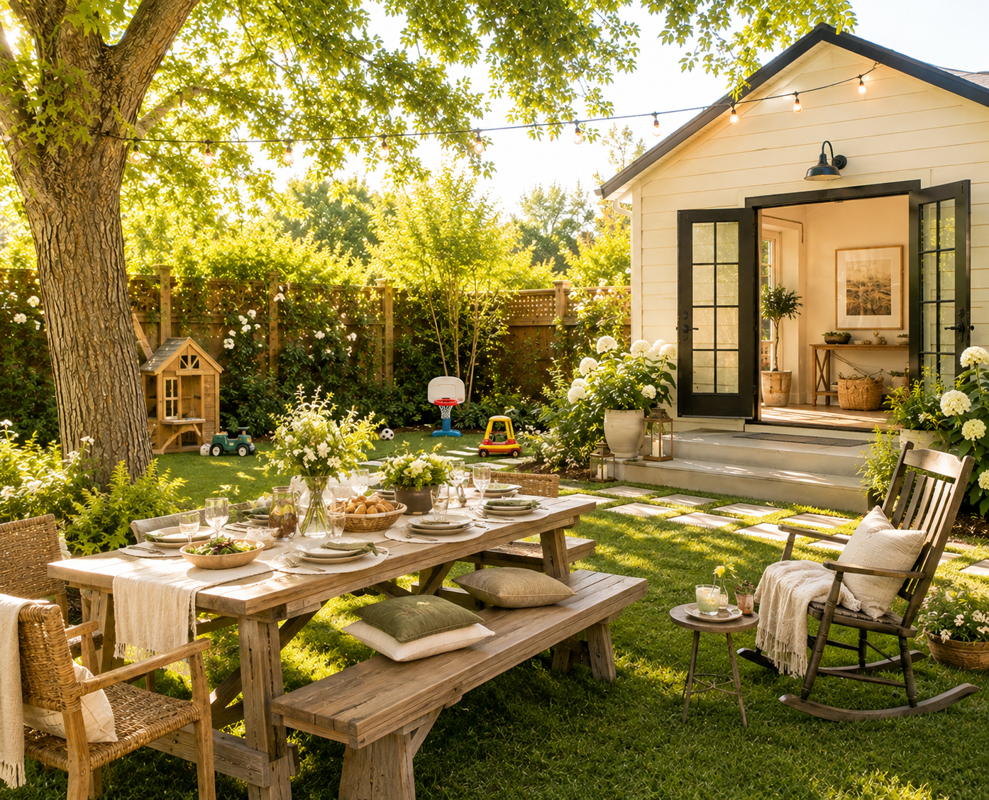 Multi-Generational Living — luxury backyard home by The Olive Wood Atelier
